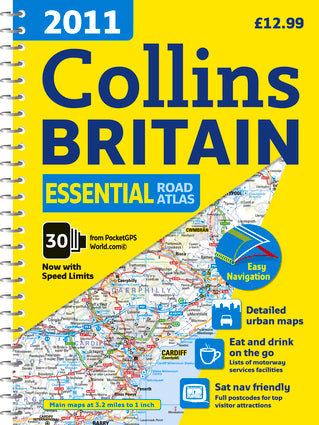 2011 Collins Britain Essential Road Atlas