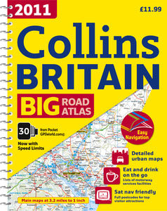 2011 Collins Britain Big Road Atlas