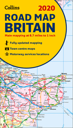 2020 Collins Road Map Britain