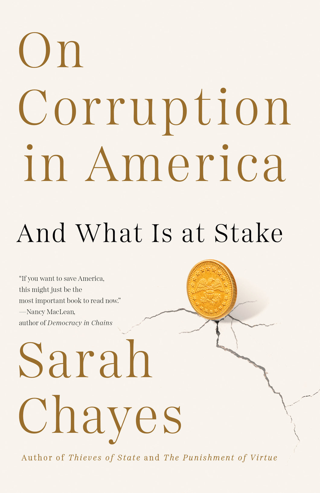 On Corruption in America : And What Is at Stake
