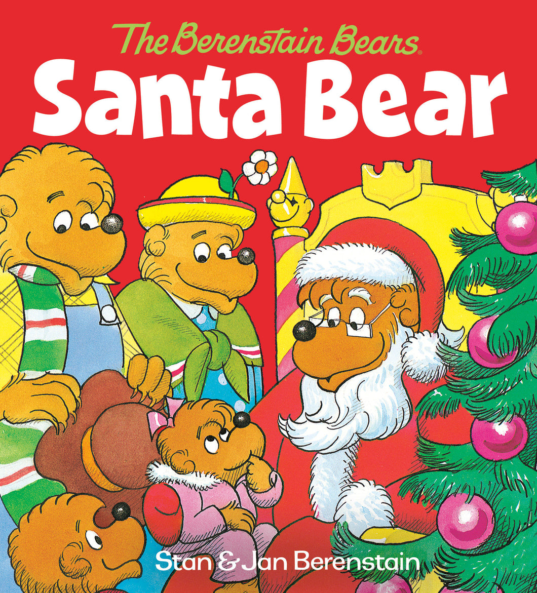 Santa Bear (The Berenstain Bears): A Christmas Board Book for Kids and Toddlers