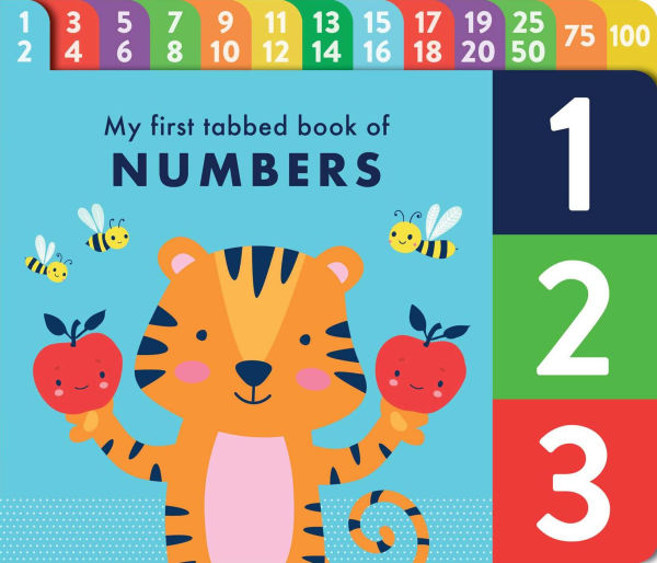 123: My First Tabbed Book of Numbers: Board Book with Colorful Tabs