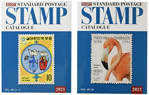 2021 Scott Standard Postage Stamp Catalogue Volume 4 Countries J-M of the World: Scott Standard Postage Stamp Catalogue Volume 4 Countries J-M (Ues of