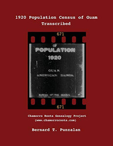 Volkszählung von Guam 1920: Transkribiert