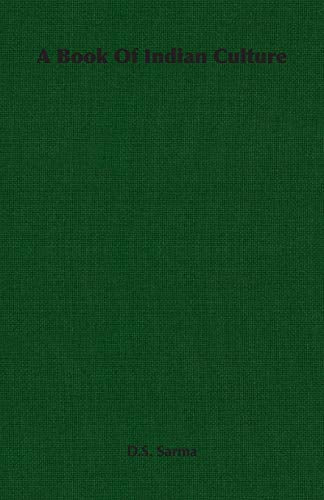 A Book Of Indian Culture
