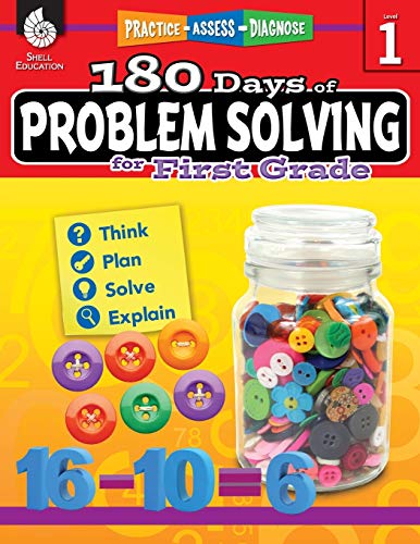 180 Days of Problem Solving for First Grade: Practice, Assess, Diagnose