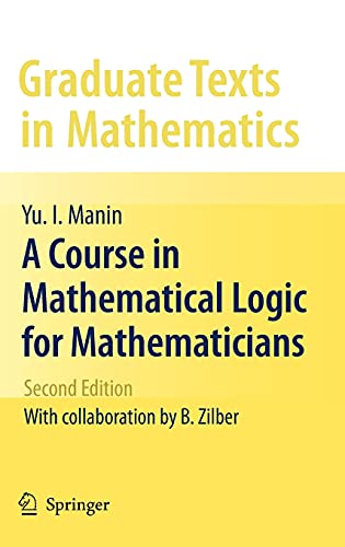 A Course in Mathematical Logic for Mathematicians (2010)