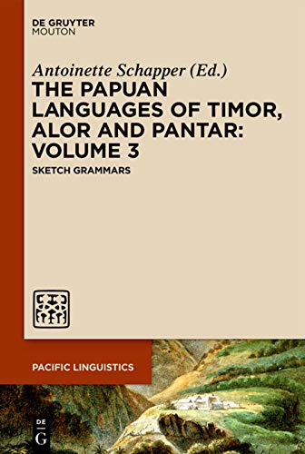 The Papuan Languages of Timor, Alor and Pantar. Volume 3