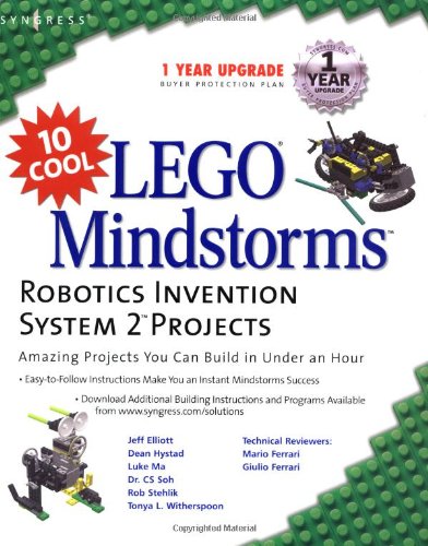 10 coole Lego Mindstorm Robotics Invention System 2-Projekte: Erstaunliche Projekte, die Sie in weniger als einer Stunde bauen können