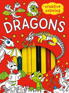 Dragons Mini-Coloring Kit