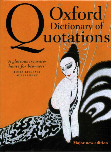 Oxford Dictionary of Quotations (Revised)
