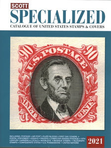 2021 Scott Specialized Catalogue of United States Stamps & Covers