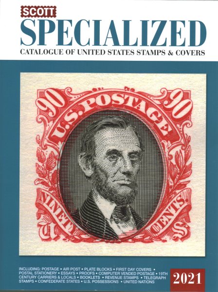 2021 Scott Specialized Catalogue of United States Stamps & Covers