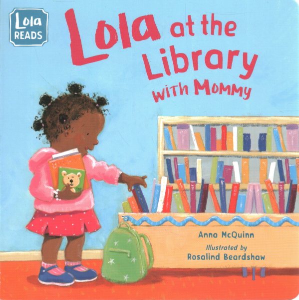 Lola at the Library with Mommy