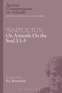 'Simplicius': On Aristotle on the Soul 3.1-5