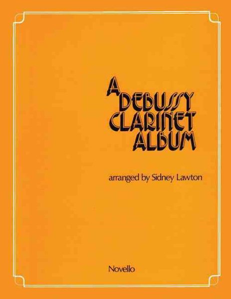 A Debussy Clarinet Album