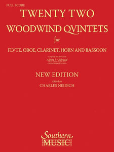 22 Woodwind Quintets - New Edition: Woodwind Quintet