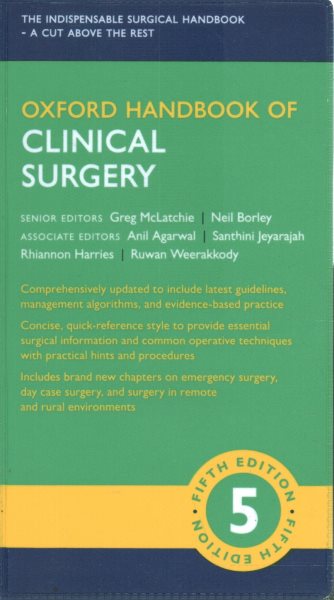 Oxford Handbook of Clinical Surgery 5e
