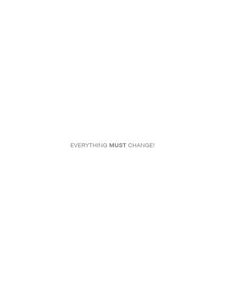 Everything Must Change!: The World after Covid-19