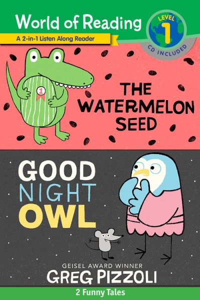 The Watermelon Seed and Good Night Owl 2-In-1 Listen-Along Reader: 2 Funny Tales with CD! [With Audio CD]