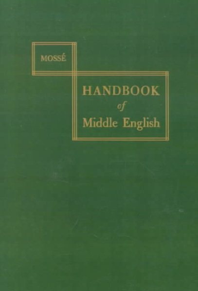 A Handbook of Middle English