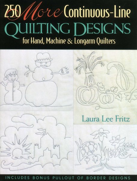 250 MORE Continuous-Line Quilting Design