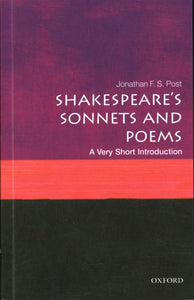 Shakespeare's Sonnets and Poems: A Very Short Introduction