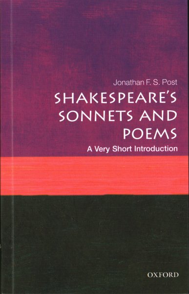 Shakespeare's Sonnets and Poems: A Very Short Introduction