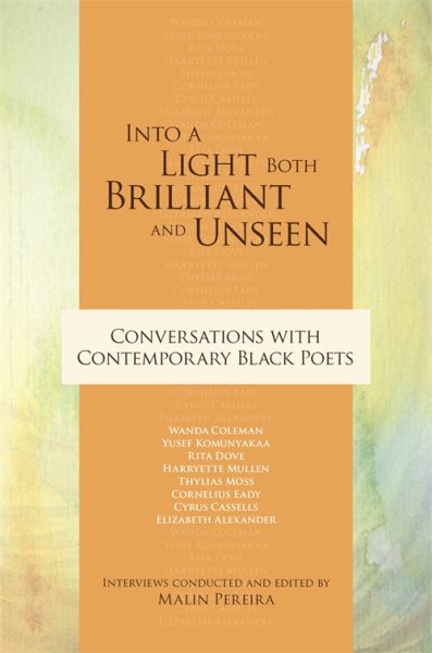 Into a Light Both Brilliant and Unseen: Conversations with Contemporary Black Poets