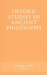 Oxford Studies in Ancient Philosophy, Volume 58