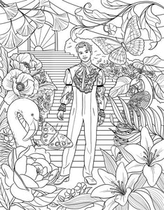 Color In Harry: A Unofficial Harry Styles Coloring and Sticker Book