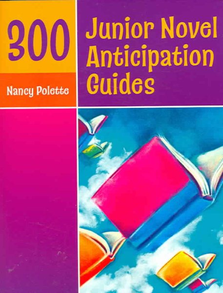 300 Junior Novel Anticipation Guides