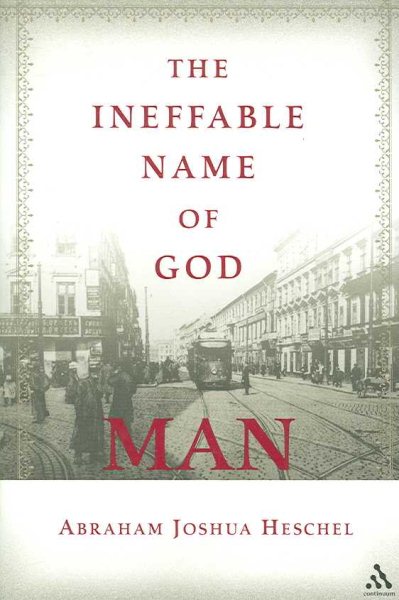 The Ineffable Name of God: Man: Poems in Yiddish and English