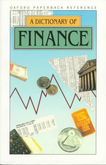 A Dictionary of Finance