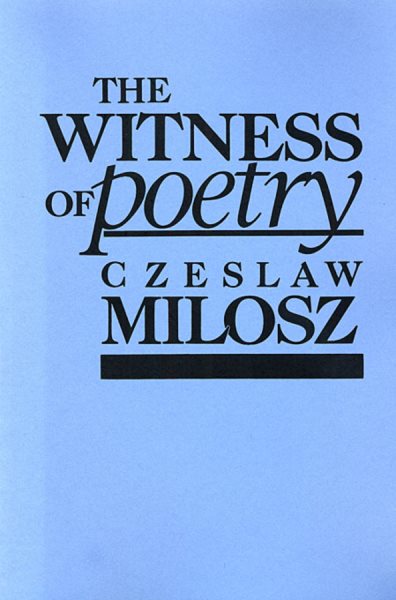 The Witness of Poetry (Revised)