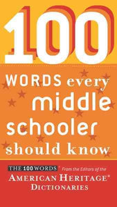 100 Words Every Middle Schooler Should Know