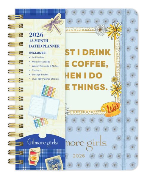 2026 Gilmore Girls 13-Month Weekly Planner