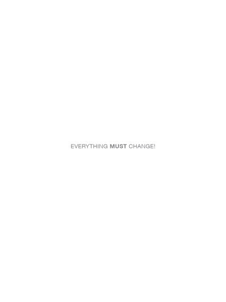 Everything Must Change!: The World after Covid-19