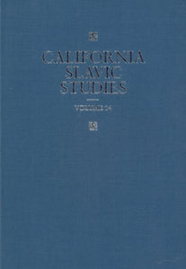 California Slavic Studies, Volume XIV: Volume 14