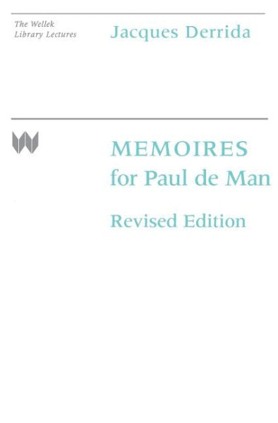 Memoires for Paul de Man (Revised)