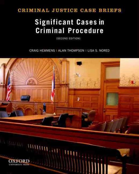 Significant Cases in Criminal Procedure (Revised) (Revised)