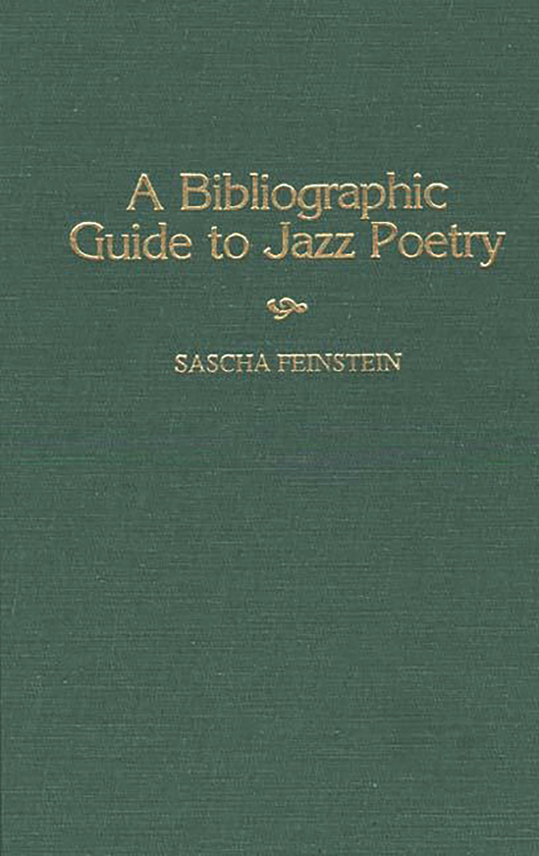 A Bibliographic Guide to Jazz Poetry