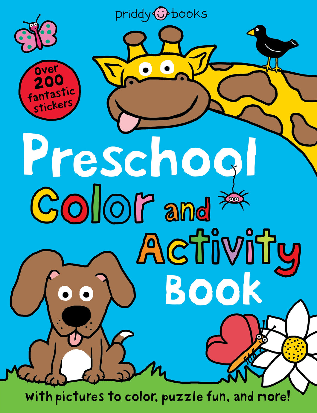 Preschool Color & Activity Book: With Pictures to Color, Puzzle Fun, and More!