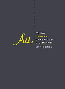 Collins German Unabridged Dictionary, 9th Edition
