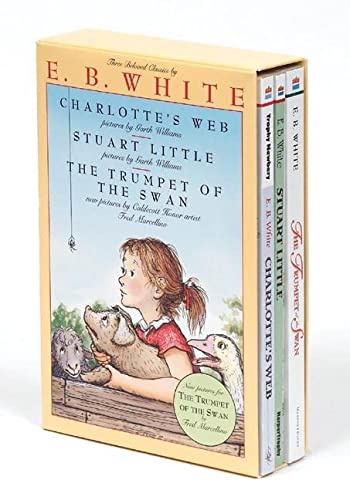 E. B. White Box Set: 3 Classic Favorites: Charlotte's Web, Stuart Little, the Trumpet of the Swan