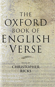 The Oxford Book of English Verse