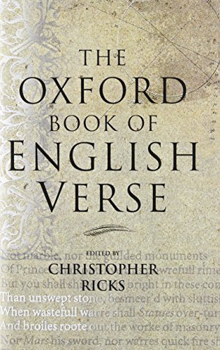 The Oxford Book of English Verse