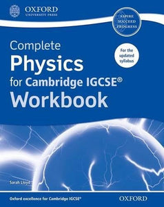 Complete Physics for Cambridge Igcserg Workbook (UK)