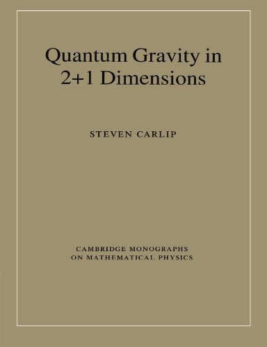 Quantum Gravity in 2+1 Dimensions