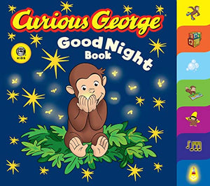 Curious George Good Night Book Tabbed Board Book